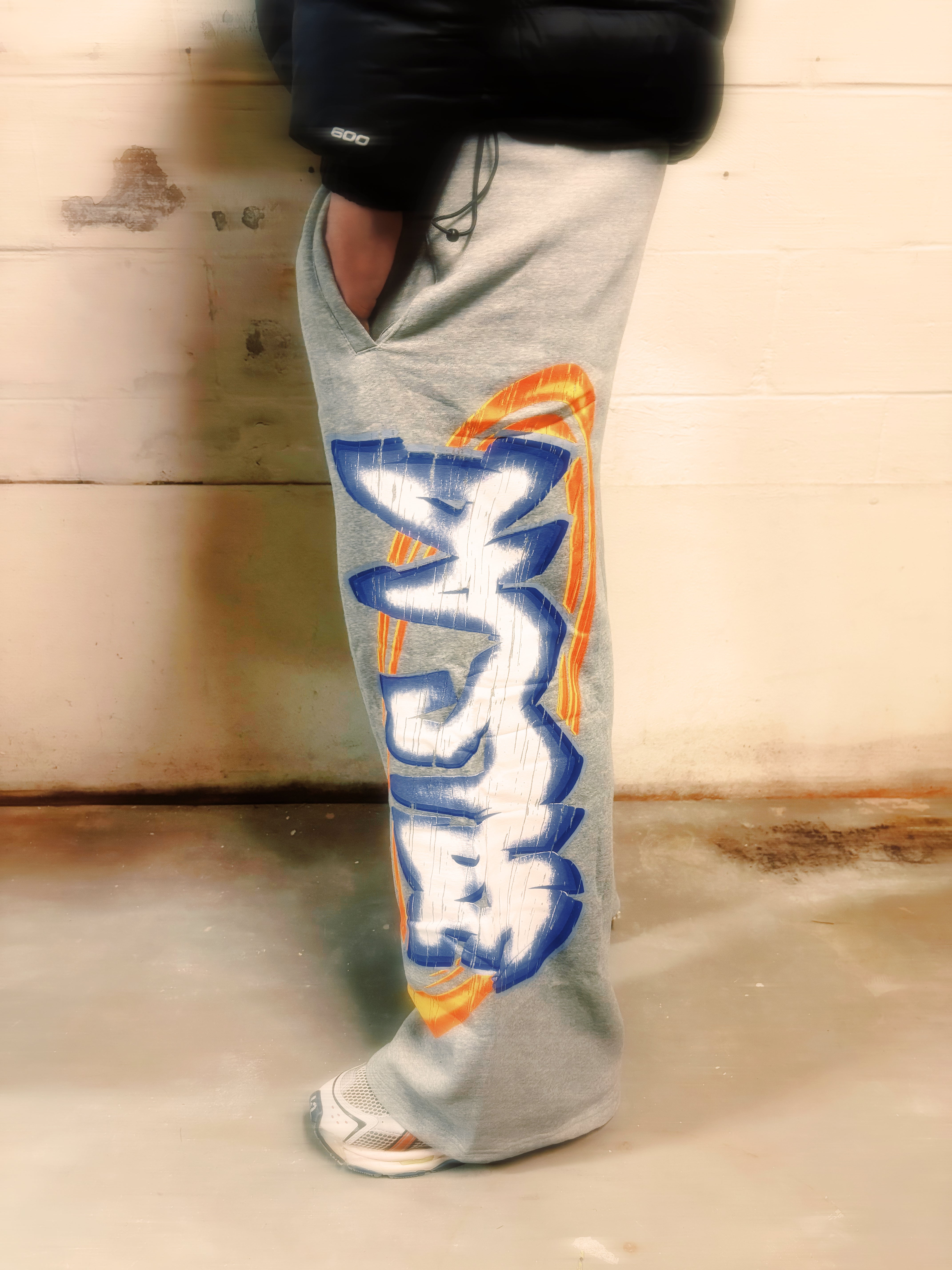 “LUMINANCE” GREY SWEATPANTS